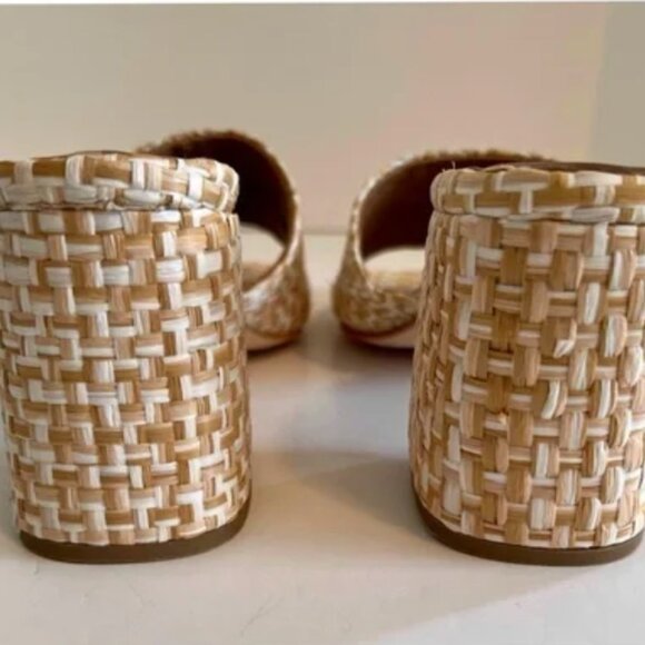 Jeffrey Campbell Melange Raffia Woven Sandals, Size 8 (RUN LARGE) - Picture 4 of 7